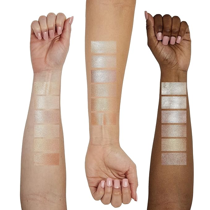 Sigma Beauty GlowKissed Highlight Palette | Highlighted Warm Tones | Glow Vibes, Mirror Included-VivaGrace Women