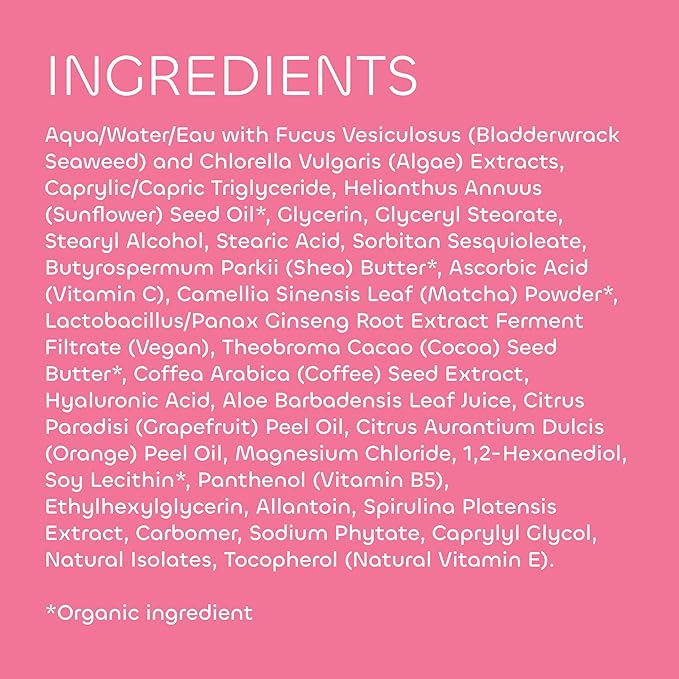 Seaweed Bath Co. Energize Body Cream - Grapefruit Orange | Hand and Body Lotion with Vitamin C, Hyaluronic Acid and Shea Butter | Invigorating Moisturizer For Dry Skin | 6 oz-VivaGrace Women