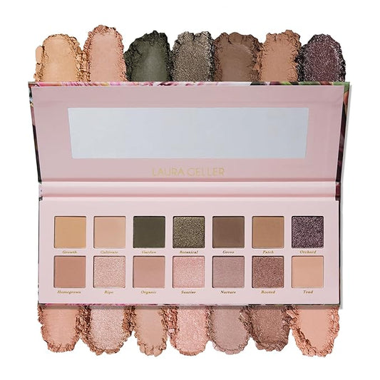 LAURA GELLER NEW YORK Seasonless Staples Fresh Florals 14 Multi-Finish Eyeshadows-VivaGrace Women