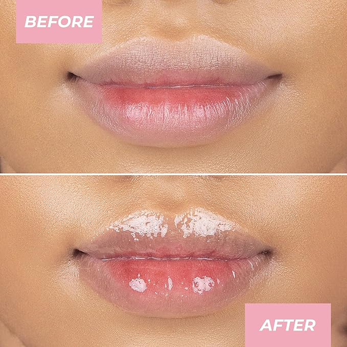 MCoBeauty Lip Oil Hydrating Treatment, Clear, Moisturizing Shine for Naturally Beautiful Lips, Vegan, Cruelty Free Cosmetics-VivaGrace Women