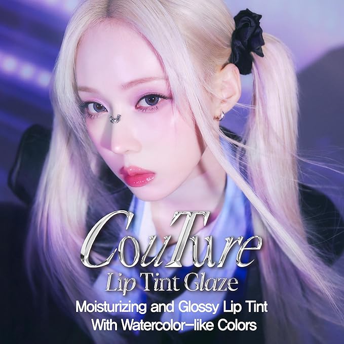 Espoir Couture Lip Tint Glaze #10 Pinky Lowkey 0.19oz | Volumizes & High-Shine Lip Plumper | Long-Lasting Vibrant Color | Thickening radiance Lip Stain | Tinted Lip Moisturizer | Korean Lip Makeup-VivaGrace Women