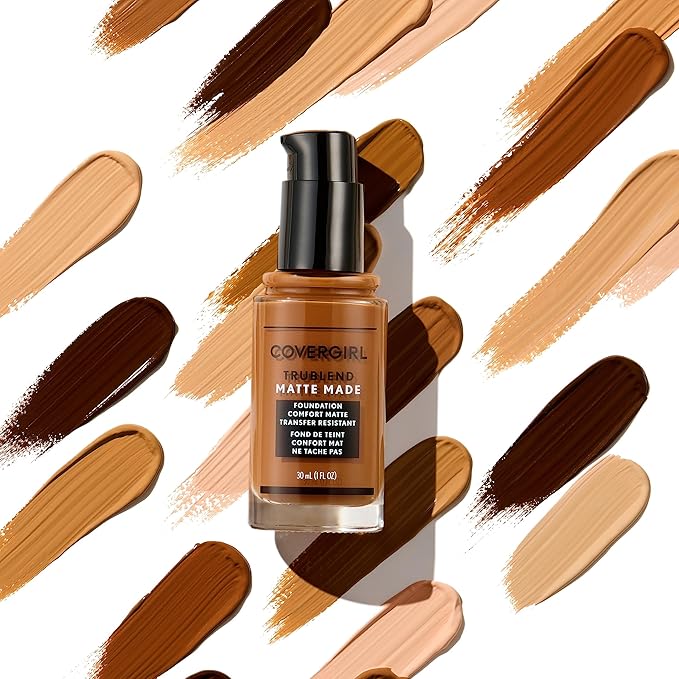 Covergirl Trublend Matte Made Liquid Foundation, L30 Golden Ivory, 1.014 Fl Oz-VivaGrace Women