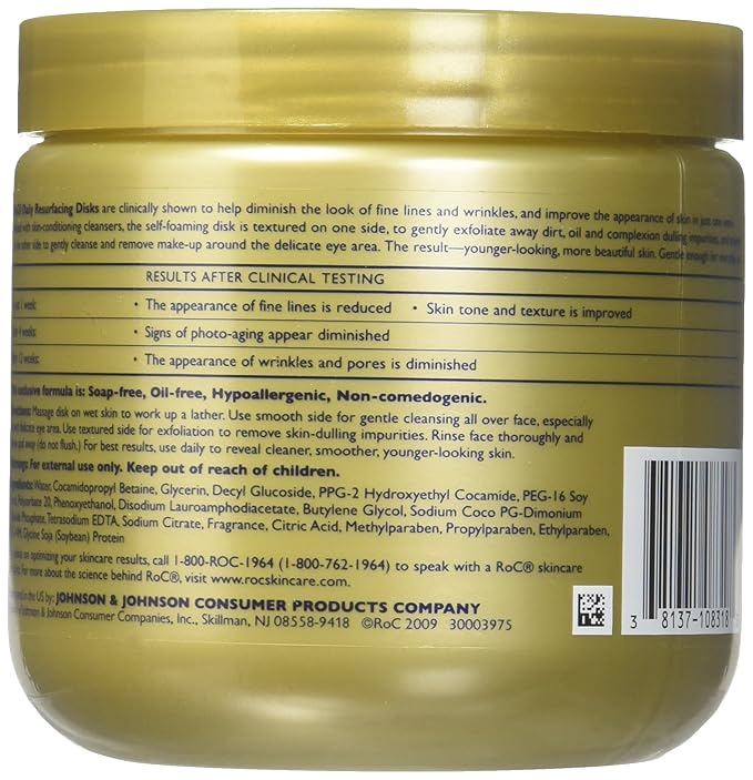 Roc Daily Resurfacing Disks, 28 Count (3 Pack)-VivaGrace Women