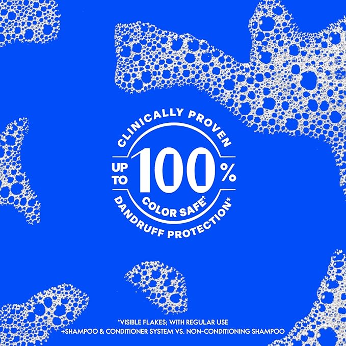 Head and Shoulders Shampoo, Daily-Use Anti-Dandruff Paraben Free Treatment, Dry Scalp Care with Almond Oil, 32.1 fl oz, Twin Pack (Pack of 4)-VivaGrace Women