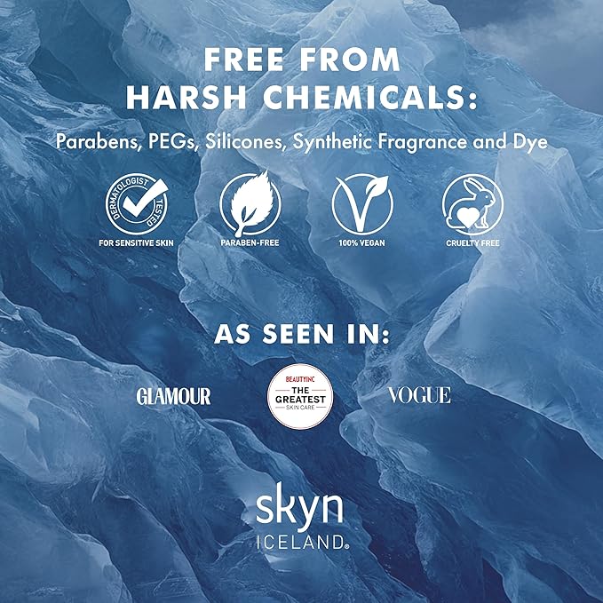 Skyn ICELAND Nordic Skin Resurfacing Facial Pads With AHA and BHA. Exfoliating & Clarifying Peel Targets Fine Lines and Discoloration Without Irritation. 60 Pads-VivaGrace Women