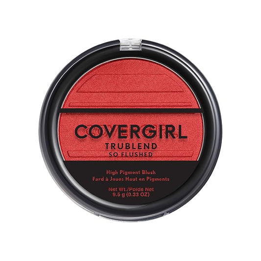 COVERGIRL Trueblend so Flushed High Pigment Blush & Bronzer, 345 - Hot & Frenzy, 0.33 Oz-VivaGrace Women