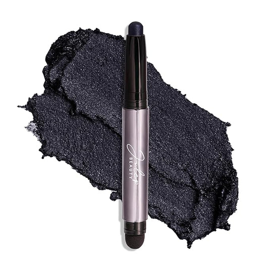 Julep Eyeshadow 101 Cream-to-Powder Waterproof Shadow Stick – Midnight Blue Shimmer – Long-Lasting, Crease-Proof, Dark Blue Shimmer Cream Eyeshadow with Built-in Smudger-VivaGrace Women