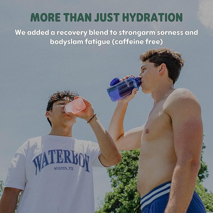 Waterboy Workout Hydration | 2,960mg Sugar Free Electrolyte Powder Packets | L-Glutamine + Vitamins | No Sugar, All Natural, Gluten Free (Variety)-VivaGrace Women