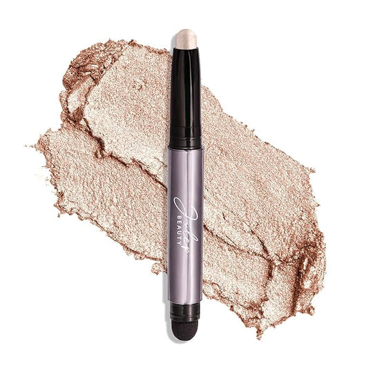 Julep Eyeshadow 101 Cream-to-Powder Waterproof Shadow Stick – Pearl Shimmer – Long-Lasting, Crease-Proof, Light Golden-Beige Shimmer Cream Eyeshadow with Built-in Smudger-VivaGrace Women