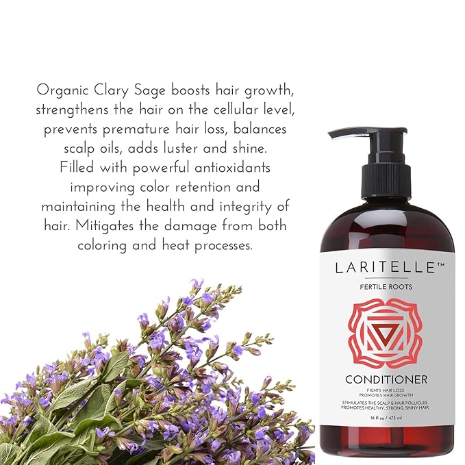 Organic Anti-Thinning Conditioner | Fortifying, Strengthening & Rejuvenating | Prevents Hair Loss and Shedding, Promotes New Hair Growth | Ayurvedic Herbs, Lavender, Ginger, Rosemary-VivaGrace Women