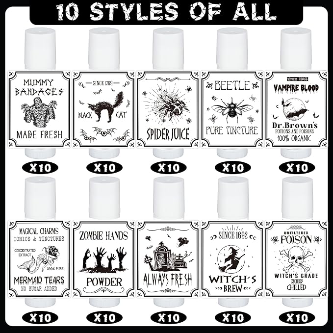 Dunzy 100 Pack Hello Fall Thanksgiving Party Gifts Bulk Lip Balms Favors Employee Appreciation Gifts Thank You Gifts Team Inspirational Gifts for Women Men Coworkers Satff Teachers(Bat)-VivaGrace Women