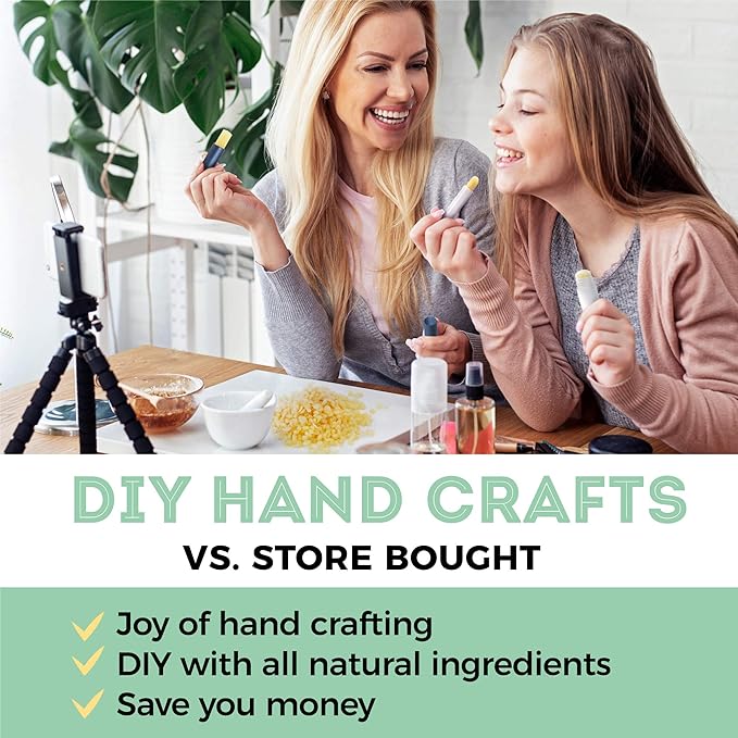 Trifecta Living Co.'s Beeswax Pellets - 100% Pure Bees Wax Perfect for DIY Candles, Skincare, and More! Discover The Creative Possibilities with Our Versatile, Pure Beeswax Pellets, (Yellow, 1lb)-VivaGrace Women