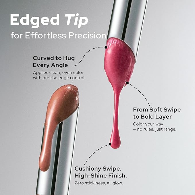 Unseen Balloon Tint, 6 Colors Set for All Skin Types. Buildable Color, Long Lasting Glossy Lip Stains, Lightweight Lip Gloss Make up (Delight, 1 Oz)-VivaGrace Women