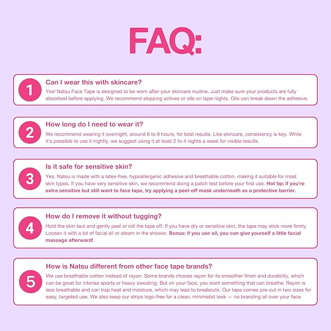 Anti Wrinkle Patches for Women - Forehead, Smile Line, Face Lifting Tape - Overnight Facial Lift - Pre-Cut Kinesiology Face Tape in 2 Sizes - Skin Safe, Latex-Free-VivaGrace Women