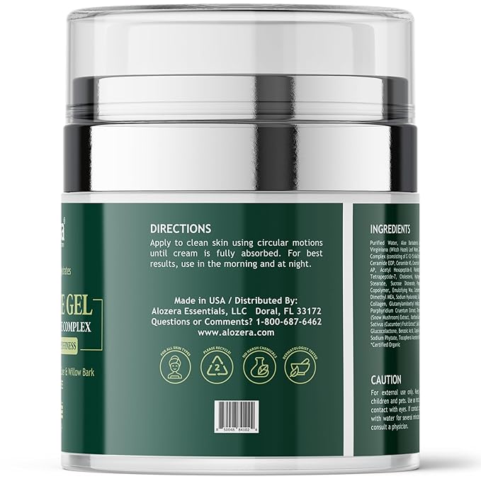 Under Eye Gel - Premium Anti Aging Eye Cream for Dark Circles & Puffiness, Treatment On, Eye Bags Gone, Brightness Glows, 1.7 oz.-VivaGrace Women