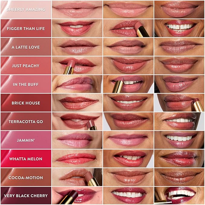 LAURA GELLER NEW YORK Jelly Balm Moisturizing Tinted Lip Balm - Terracotta Go - Hydrating Vitamin E - Semi-Shine Finish-VivaGrace Women