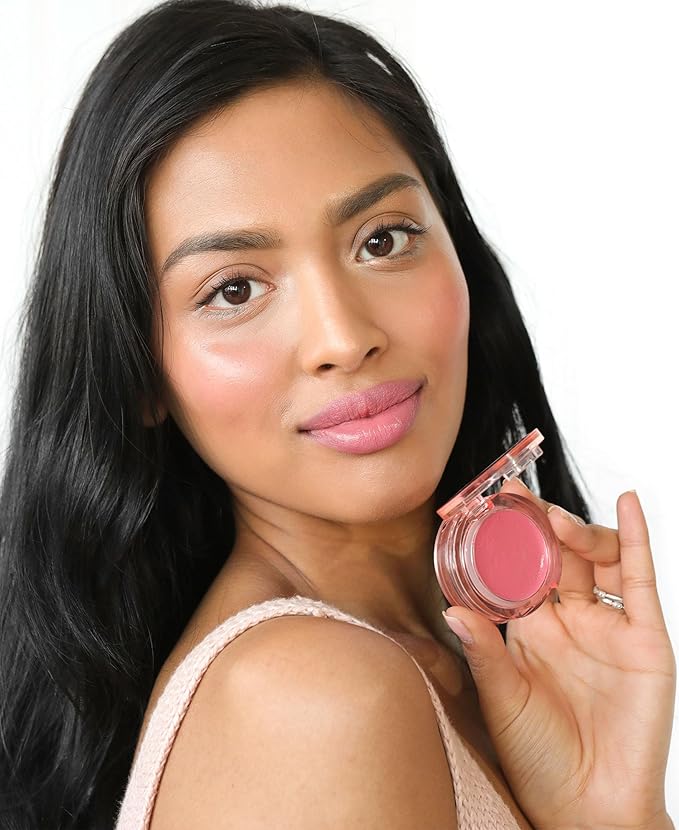 Wander Beauty Double Date Lip & Cheek - Rendezvous/Swipe - 4-in-1 Cream Blush & Lip Tint - Blush, Lip Moisturizer, Lip Balm & Eye Gloss - Multitasking Eye, Cheek & Lip Makeup With Green Tea - 0.07 oz-VivaGrace Women