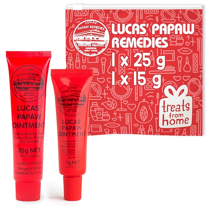 Lucas Pawpaw Lip Ointment, Lucas Pawpaw Cream, Lucas Pawpaw Ointment for Lips & Dry Skin (15 Gram & 25 Gram)-VivaGrace Women