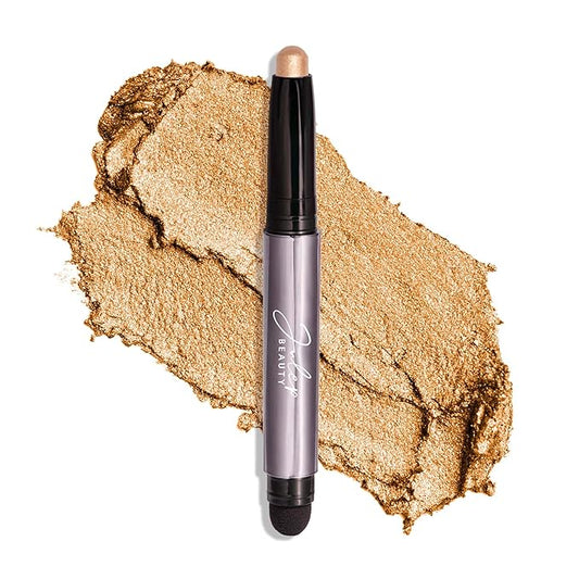Julep Eyeshadow 101 Cream-to-Powder Waterproof Shadow Stick – Warm Gold Shimmer – Long-Lasting, Crease-Proof, Golden Shimmer Cream Eyeshadow with Built-in Smudger-VivaGrace Women