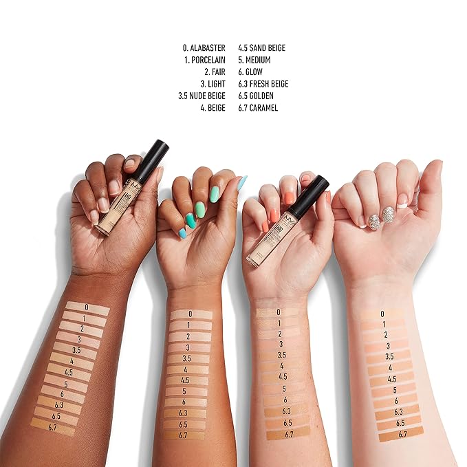 NYX PROFESSIONAL MAKEUP HD Studio Photogenic Concealer Wand, Medium Coverage - Glow-VivaGrace Women
