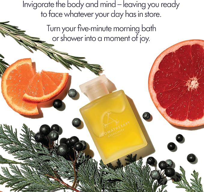 Aromatherapy Associates Revive Morning Bath and Shower Oil – Hydrating Oil with 3 Essential Oils to Refresh Mind, Body, and Spirit (1.86 oz)-VivaGrace Women