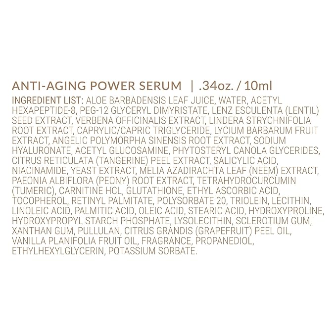 AVYA Anti-Aging Power Serum - Hyaluronic Acid Face Serum Plumps and Brightens Skin/Travel Size Retinol Treatment Reduces Fine Lines and Boosts Collagen for Smoother Skin / 0.34oz (10ml)-VivaGrace Women