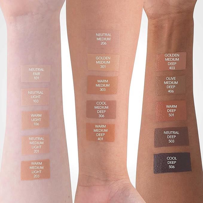 CLE Cosmetics CCC Cream (Warm Medium 303 / SPF 50) - Color Correcting Hybrid CC Cream with Sunscreen - Lightweight, Hydrating, Light to Medium Coverage Foundation - 1 fl oz-VivaGrace Women