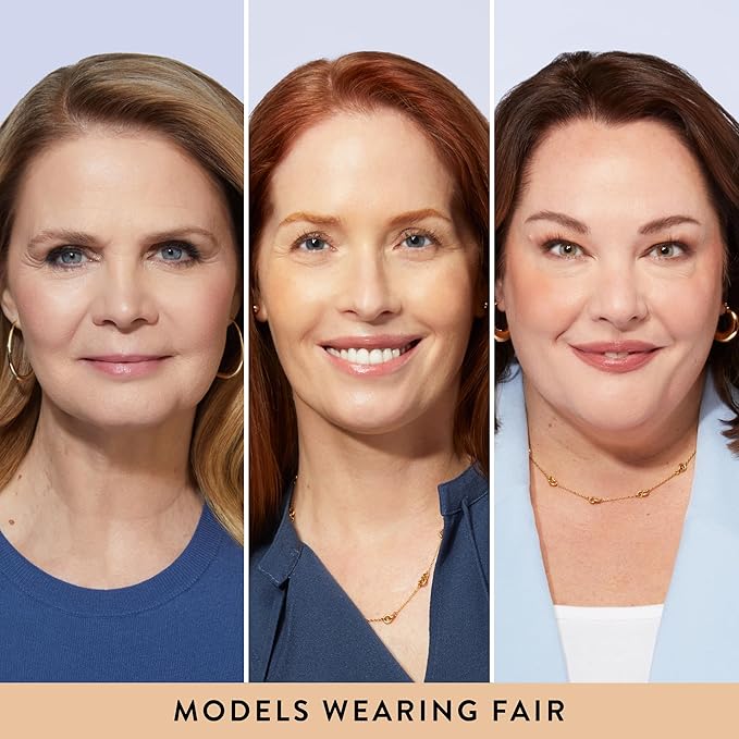 LAURA GELLER NEW YORK Award-Winning Baked Balance-n-Brighten Color Correcting Powder Foundation - Fair - Buildable Light to Medium Coverage - Demi-Matte Natural Finish-VivaGrace Women