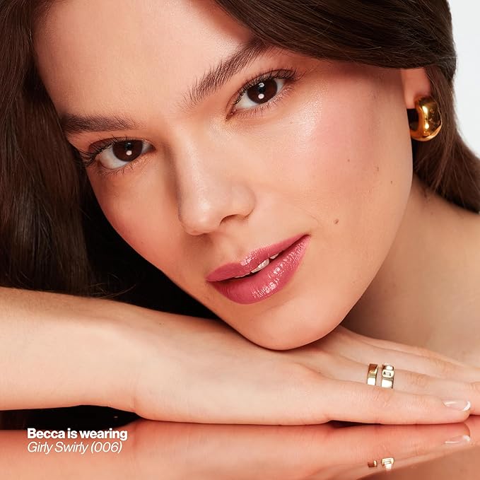 REVLON Super Lustrous Glass Shine Balm, Hydrating Tinted Lipstick, Sheer, Glossy Shiny Finish, 009 Cherry Luster, 0.11 oz-VivaGrace Women