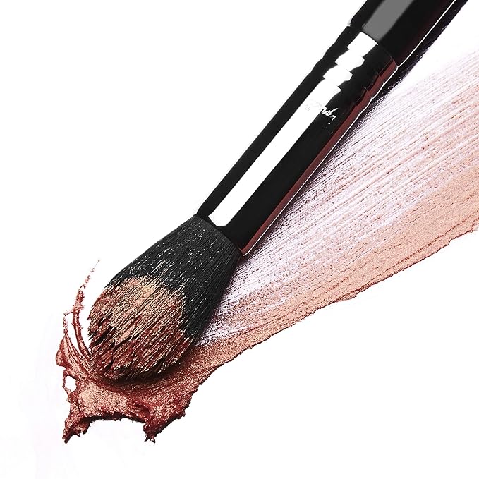 Sigma Beauty Professional F35 Tapered Highlighter synthetic Face Makeup Brush with SigmaTech® fibers for Highlighting and Contouring-VivaGrace Women