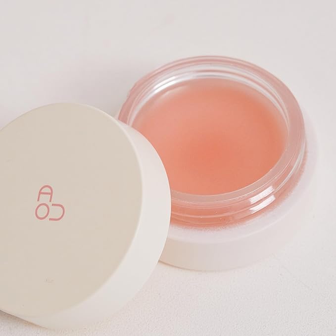 AOU GLOWY TINT BALM Tinted Lip Balm with Natural Gloss Instant Hydration for Chapped Lips 0.12Oz (00 Good Balm)-VivaGrace Women