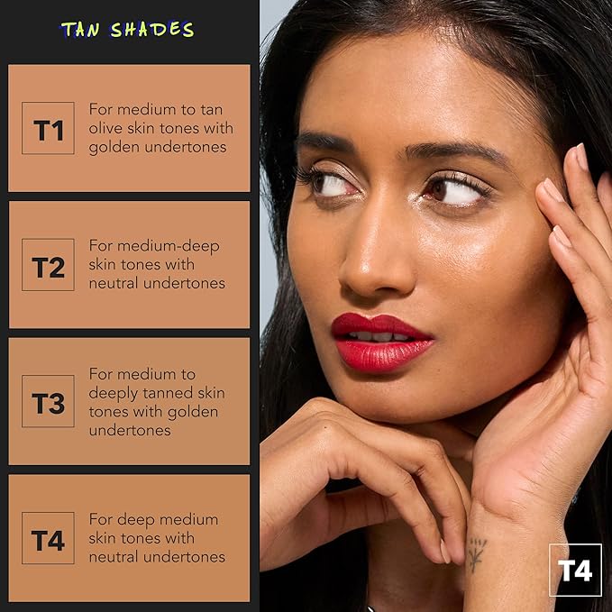 COVER FX Power Play Foundation - Shade T2 - Buildable Full Coverage - Waterproof Sweat-Proof Transfer-Proof - Natural Matte Finish - All Skin Types-VivaGrace Women