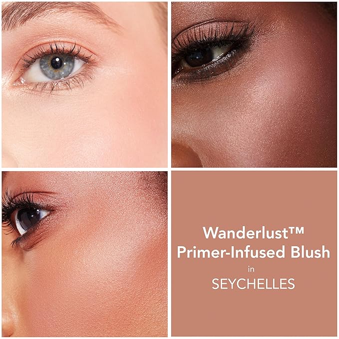 BUXOM Wanderlust Primer Infused Blush, Seychelles-VivaGrace Women