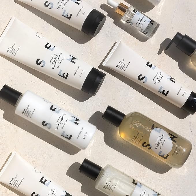 SEEN Conditioner Eco-Refill, Fragrance Free - Non-Comedogenic & Sulfate-Free Hair Conditioner- Dermatologist-Developed - Safe for Sensitive & Acne Prone Skin-VivaGrace Women