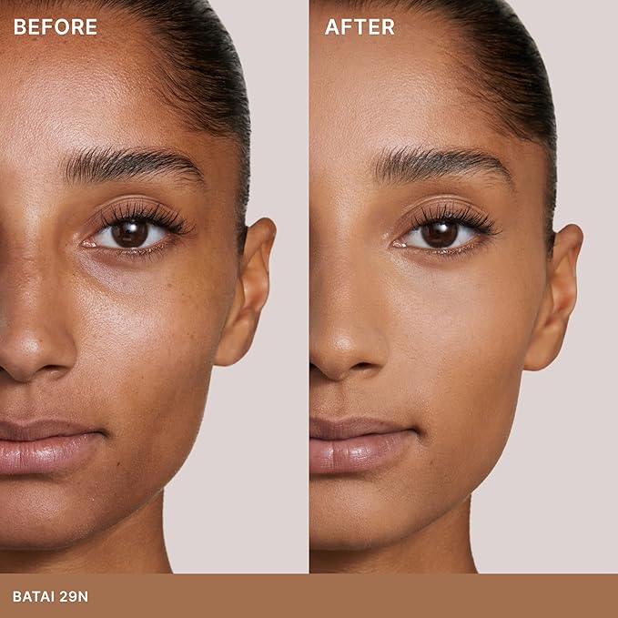ILIA - Skin Rewind Complexion Stick - Foundation + Concealer + Skincare | Non-Toxic, Vegan, Cruelty-Free, Clean Makeup (29N - Batai, 0.35 oz | 10 g)-VivaGrace Women