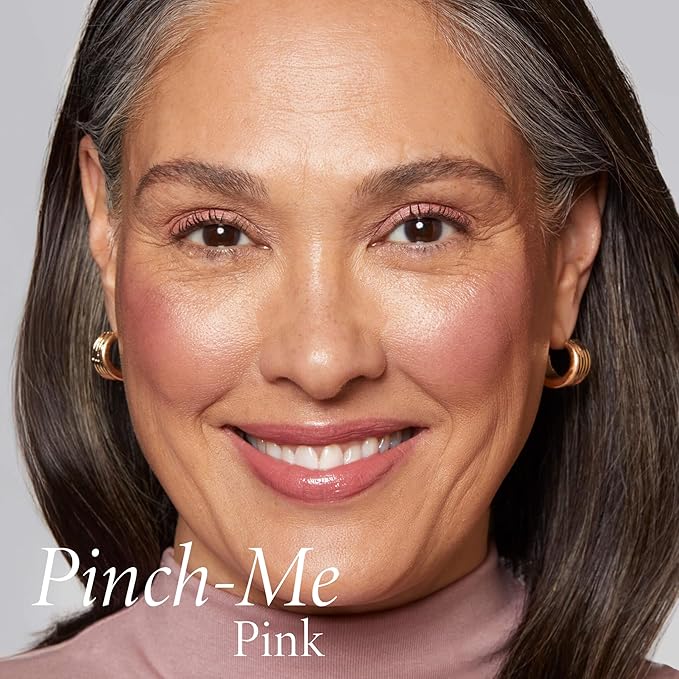 LAURA GELLER NEW YORK The Wonder Balm Complexion Enhancer - Hydrating Weightless Subtle Hint of Color + Glow for Mature Skin - Vegan Squalane - Apply to Cheeks & Lips (02 Pinch-Me Pink)-VivaGrace Women