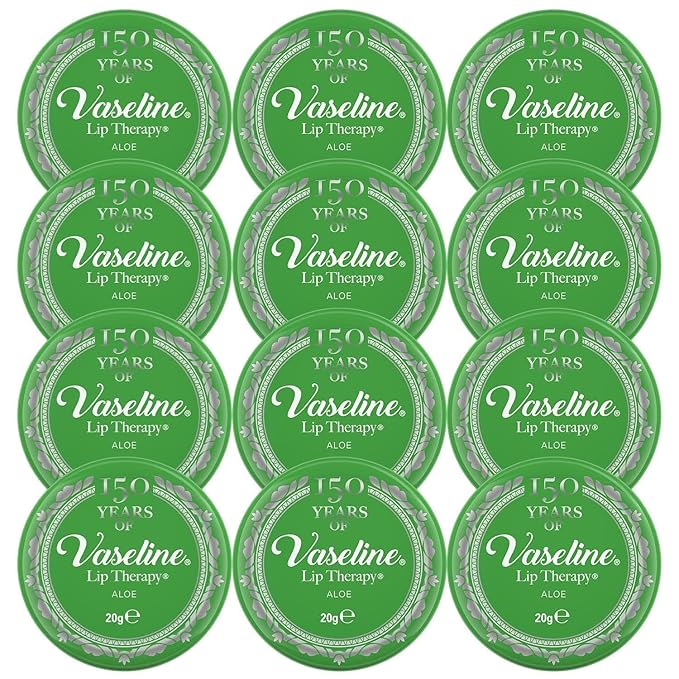 12 x Vaseline Lip Therapy Aloe Vera 20g-VivaGrace Women