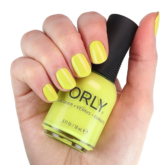 Orly Neon Nail Polish Colors for Summer | Bright Shades and a Confetti Topper for Summer Neon Nails | 0.6fl oz (Snatched, 0.6 fl oz)