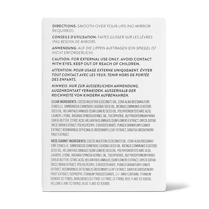 goop Beauty Lip Balm Trio | Moisturizing & Hydrating Lip Balm for Chapped & Dry Lips | Clear, Translucent Garnet, & Sheer Rose | Lip Tint with Nourishing Formula | Petroleum Free | 0.16 oz Each-VivaGrace Women