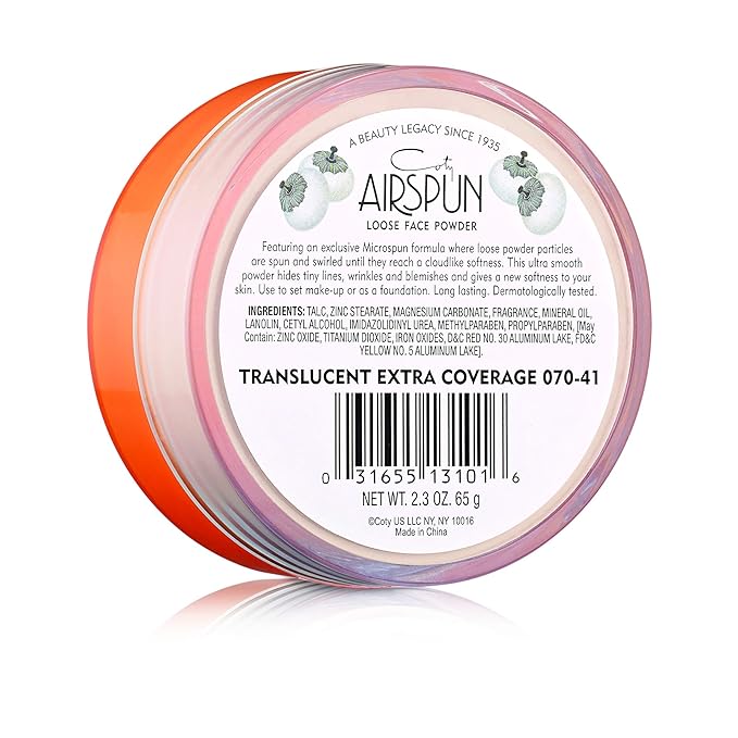 Airspun Coty Loose Face Powder, Translucent, Pack of 2-VivaGrace Women