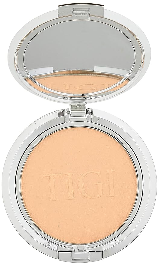 TIGI Cosmetics Powder Foundation, Pure, 0.37 Ounce-VivaGrace Women