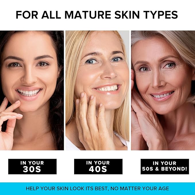 SimplyVital Collagen Face Moisturizer - Anti-Aging Retinol Cream for Face, Neck & Décolleté with Hyaluronic Acid - Made in USA, Daily Moisturizer Face Cream, 2-Pack-VivaGrace Women