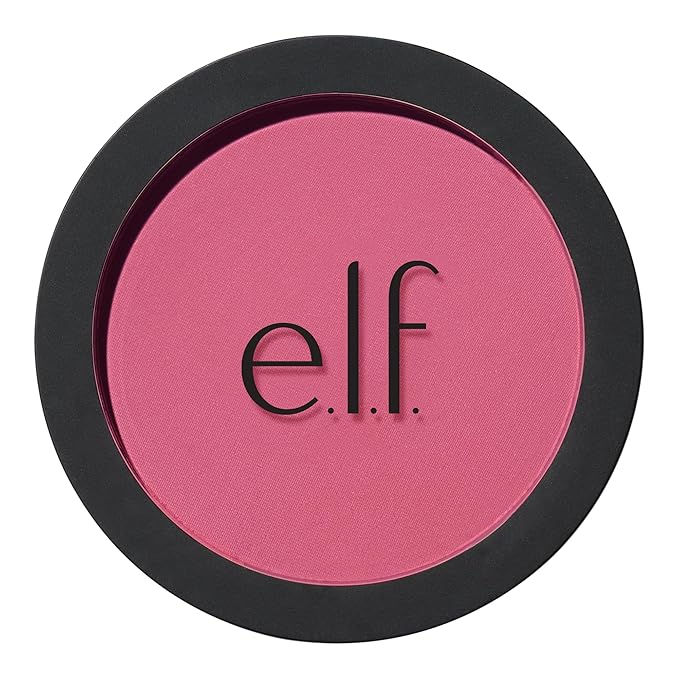 e.l.f. Primer-Infused Matte Blush, Long-Lasting, Lightweight & Buildable Powder Blush, Delivers A Matte Finish, Vegan & Cruelty-Free, Always Vibrant-VivaGrace Women