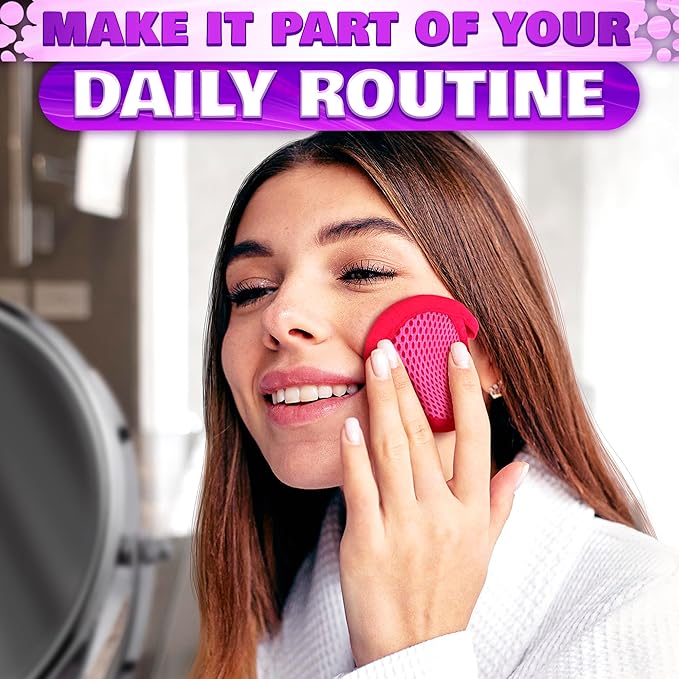 Makeup Remover Cloth Exfoliating Face Scrub - 3Pcs Microfiber Cloth Facial Blackhead Remover Reusable Eye Makeup Remover Pads Face Cleansing Wipes for Women, Men - Exfoliating Washcloth Acne Wipes