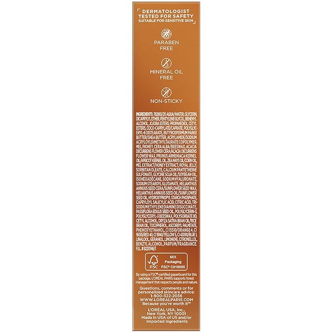 L'Oreal Paris Skincare Age Perfect Hydra-Nutrition All-Over Balm with Manuka Honey Extract and Nurturing Oils, to Soothe and Rescue Dry Skin, Paraben Free, 1.7 oz.-VivaGrace Women