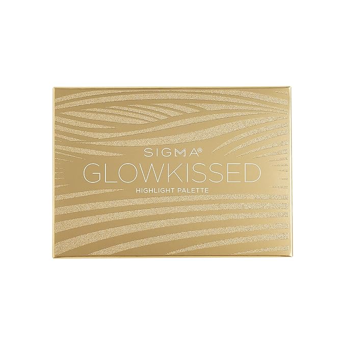 Sigma Beauty GlowKissed Highlight Palette | Highlighted Warm Tones | Glow Vibes, Mirror Included-VivaGrace Women