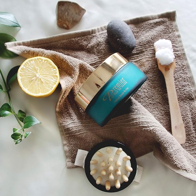 Premier Dead Sea Aromatic Body Butter – Herbal, Hydrating Shea Body Butter for Women & Men, Moisturizing, Firming & Anti-Aging Cream for Dry Skin, Hand & Body, 5.95 Fl.oz-VivaGrace Women