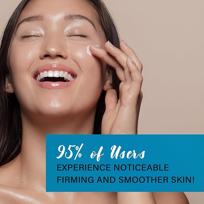 Tighten and Lift Neck Cream: Instant Face Lift Cream - 6-in-1 Anti-Aging Face Moisturizer for Anti-Wrinkle, Firm - Collagen, Retinol, Peptides & Hyaluronic Acid Neck Firming Cream for Skin Care-VivaGrace Women