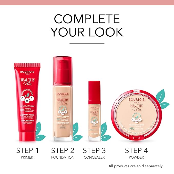 Bourjois Healthy Mix Clean & Vegan Concealer - 52.5 Vanilla-VivaGrace Women