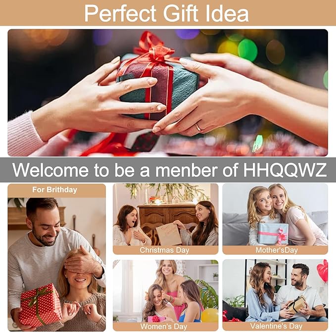 Makeup Bag Travel Cosmetic Bag for Women Girls, Zipper Make Up Pouch, Floral Flowers Toiletry Organizer Makeup, Portable Storage Bag, Cosmetic Travel Cloth Bag (L/Large Blue Flowers)-VivaGrace Women